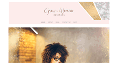 Desktop Screenshot of grownwomanbusiness.com